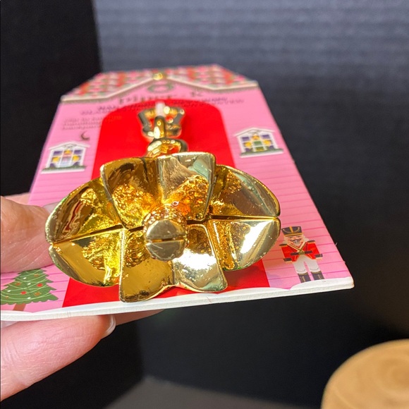 Piper K  Christmas Tree Keychain/Bag Charm Bejeweled with Colored Rhinestones. - Picture 3 of 7